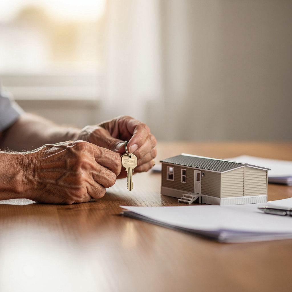 Rancho Escondido Mobile Home Park resident-owned community members discussing cooperative governance in Escondido