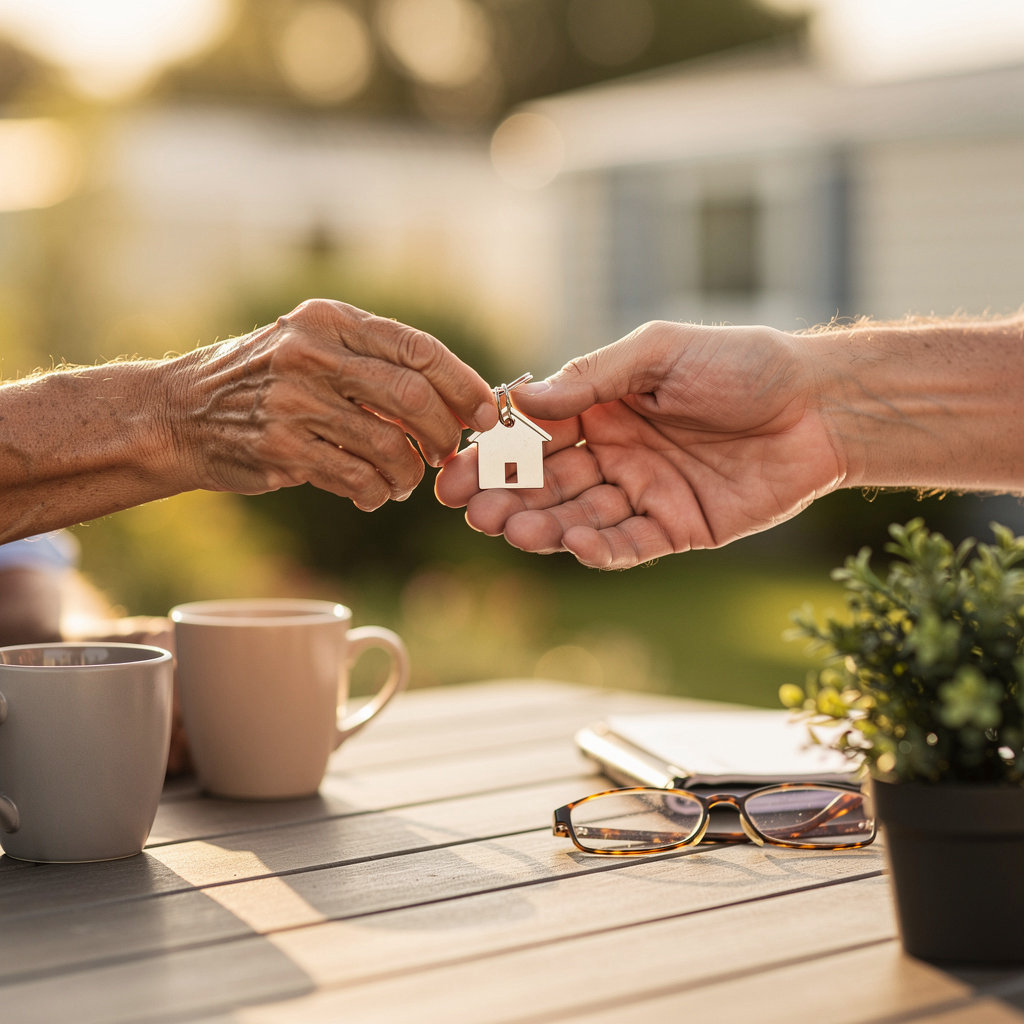 Seniors enjoying social activities and community life at Rancho Escondido Mobile Home Park in Escondido