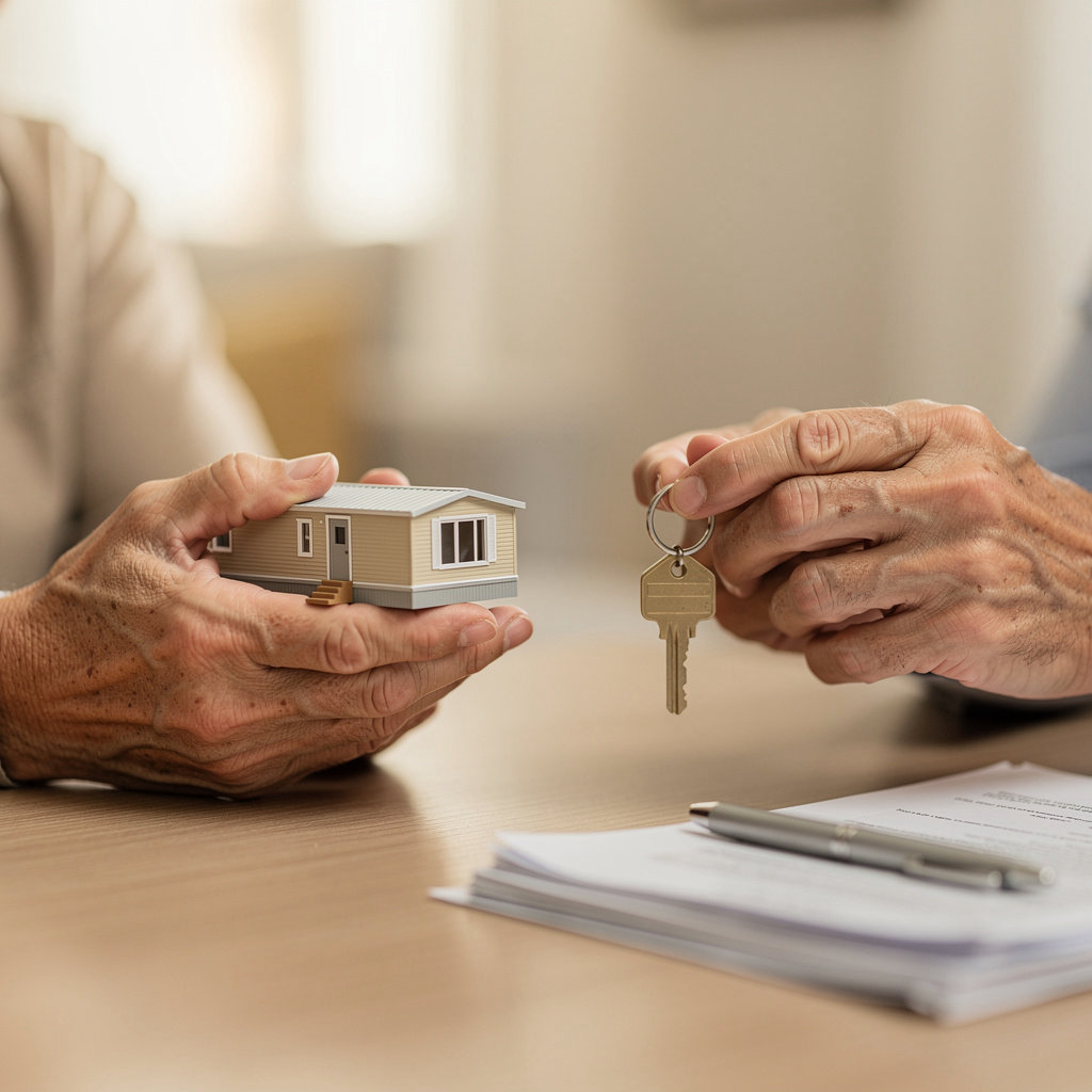 Rancho Escondido Mobile Home Park residents enjoying community life in the resident-owned 55+ neighborhood in Escondido